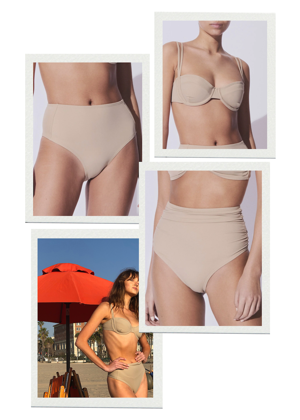 Kumanomi Set + Nikko Bottoms Mosaico koraru luxury swimwear