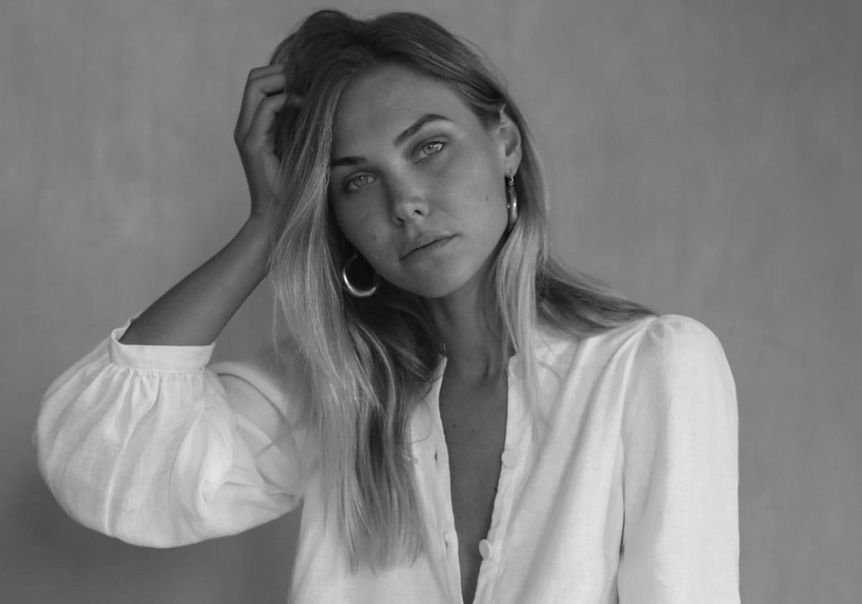 image of Ola Nechyporenko Koraru muse swimwear brand sustainable slow fashion
