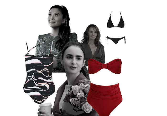 WHICH KORARU SWIMSUIT WOULD YOUR FAVOURITE CHARACTERS FROM EMILY IN PARIS WEAR?
