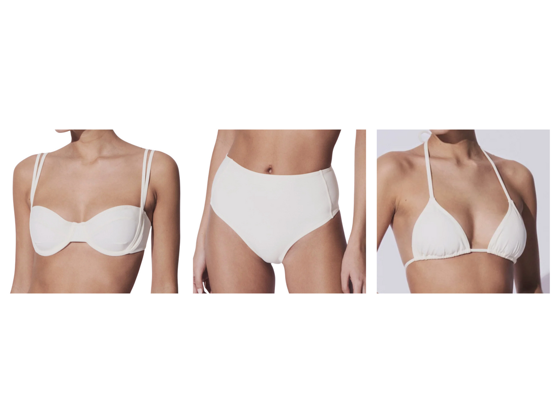 white bikini bundle