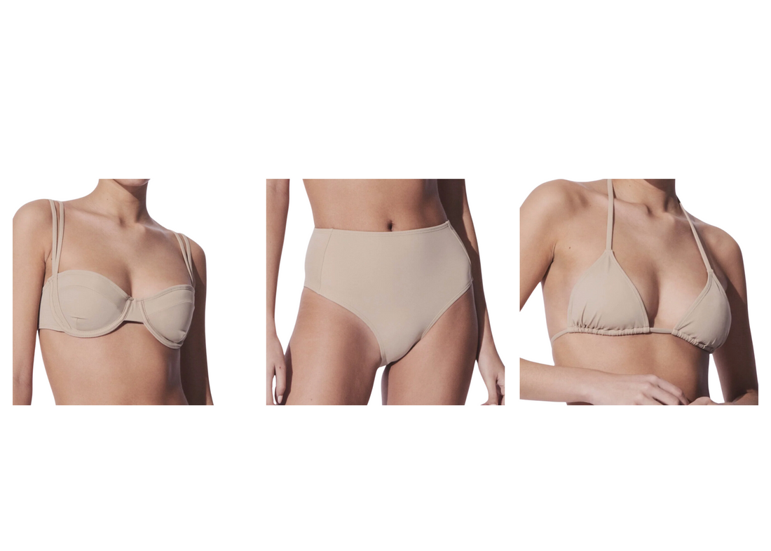 beige bikini bundle