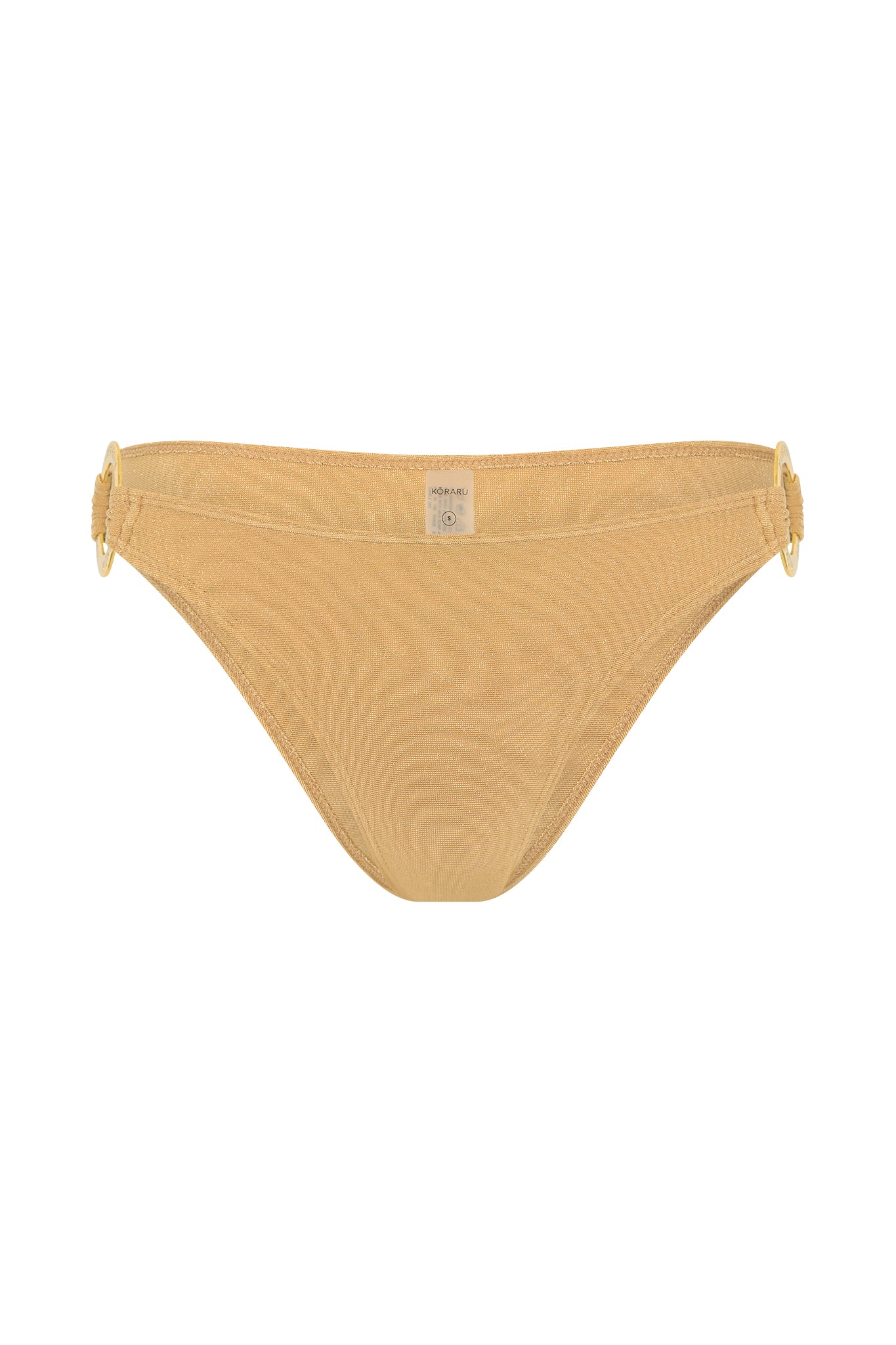 light gold bikini bottom