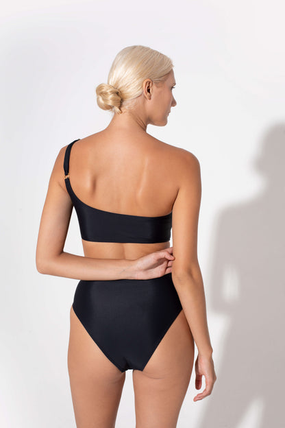 fashionable swimwear made by koraru. Comfortable bottoms with high coverage, modest swimwear for family vacations