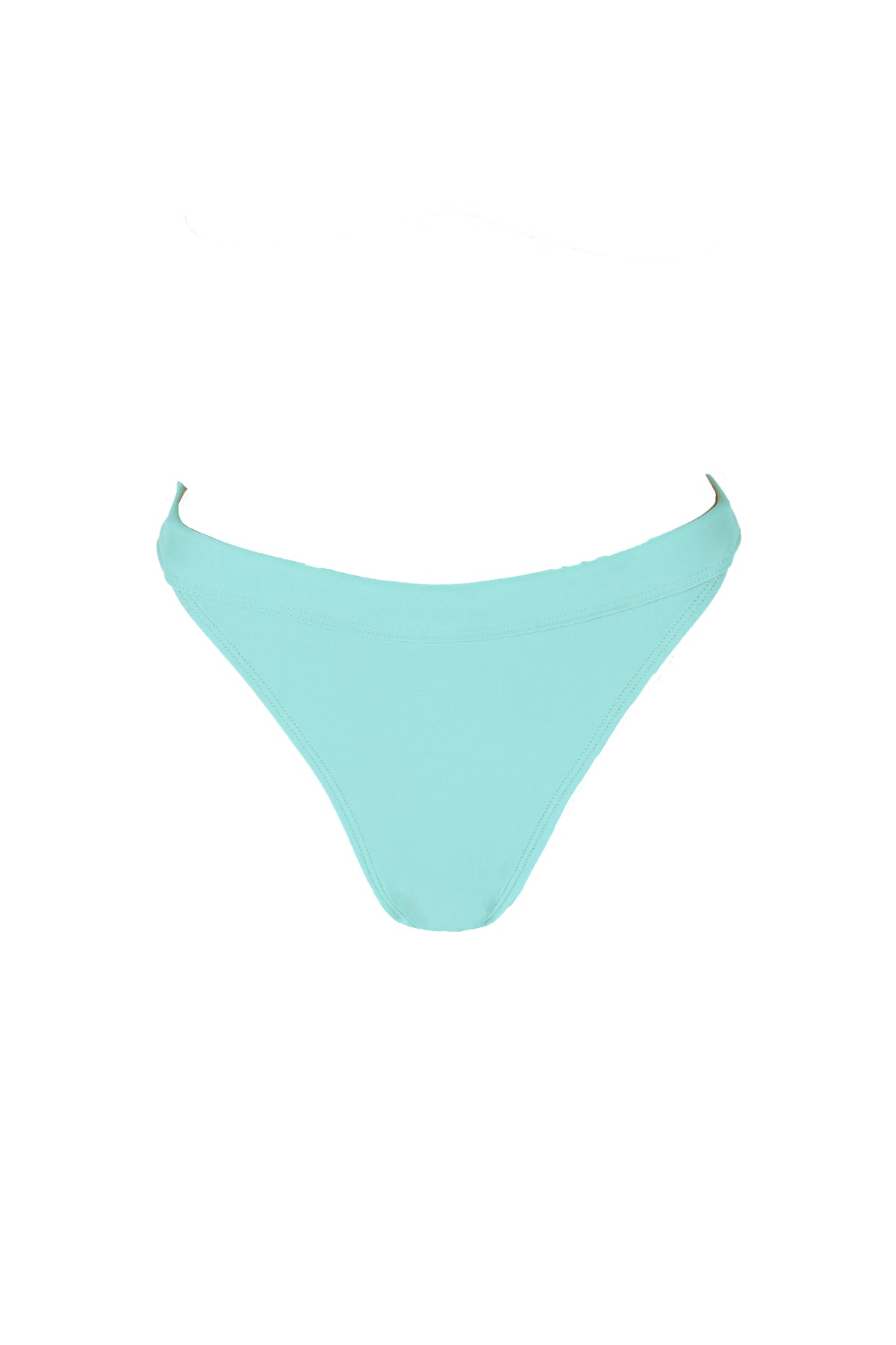 Hedy mid rise bikini bottoms in blue from luxury sustainable swimwear brand Koraru