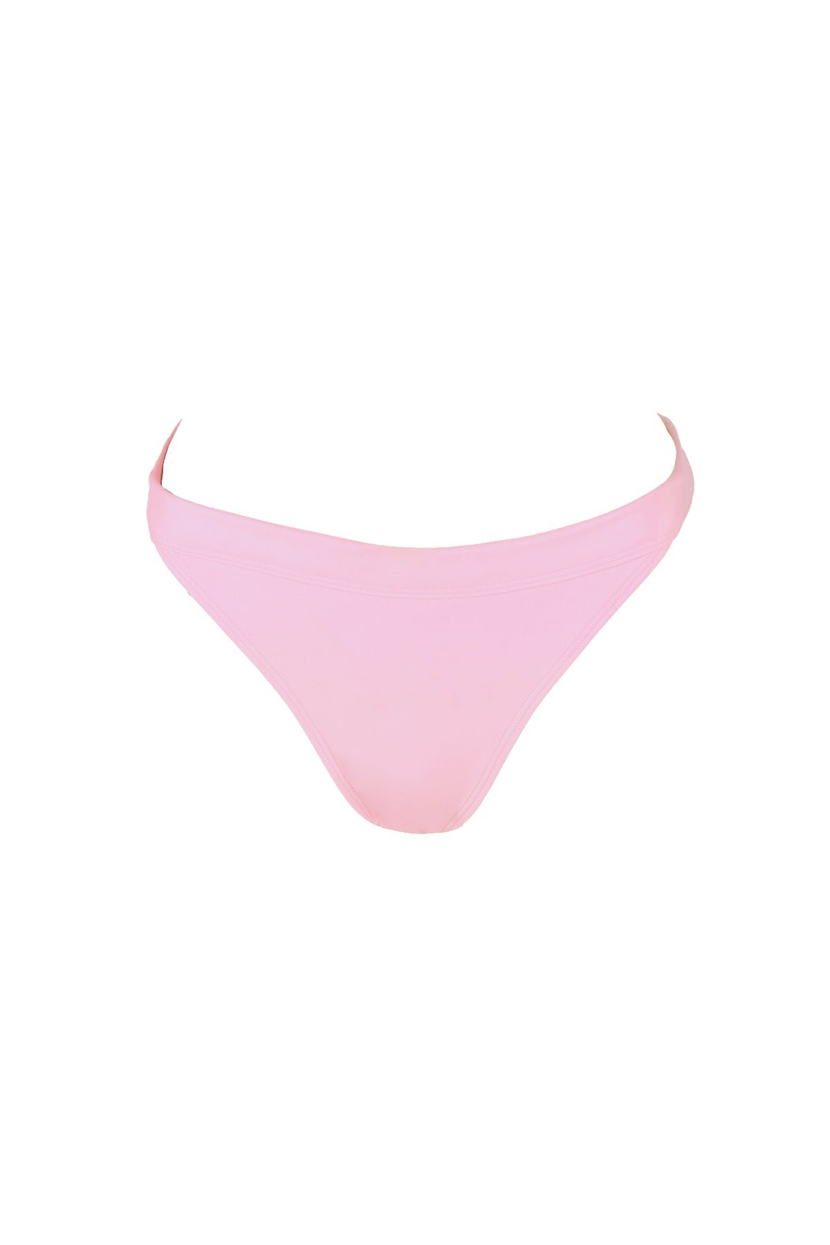 Hedy mid rise bikini bottoms in pink from luxury sustainable swimwear brand Koraru