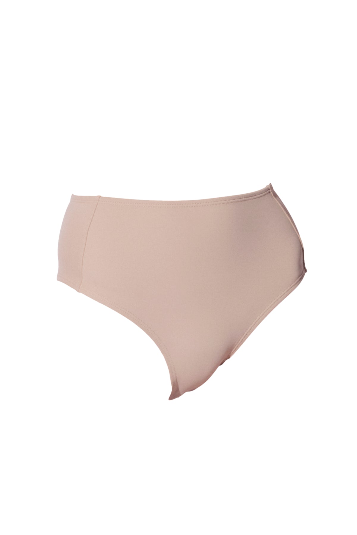 high waist beige bikini bottoms wedding swimwear koraru sustainable swimwear brand 